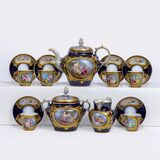 A Coffee Service with Watteau Scenes for 8 Persons - image 1