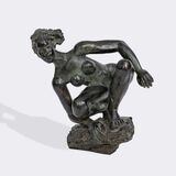 Eva (Crouching Female Nude) - image 3