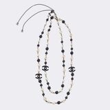 CC Sautoir Faux Pearls 'Noir et Blanc' - image 2