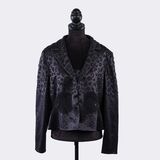 Boutique Blazer With Faux Pearls - image 1