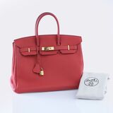 Birkin Bag 35 Clémence - image 7