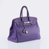 Birkin Bag 35 Clémence - image 2