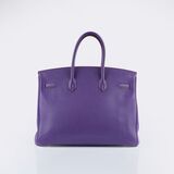 Birkin Bag 35 Clémence - image 3