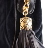 Mini Velvet Pouch Bag  'Tassel' - image 3