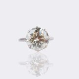 Very High-Carat Solitaire Ring - image 1