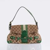 Horsebit Bag Green - image 1