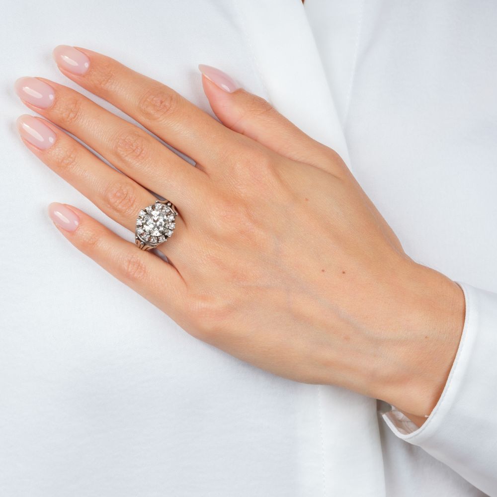 Solitaire diamond ring - image 6