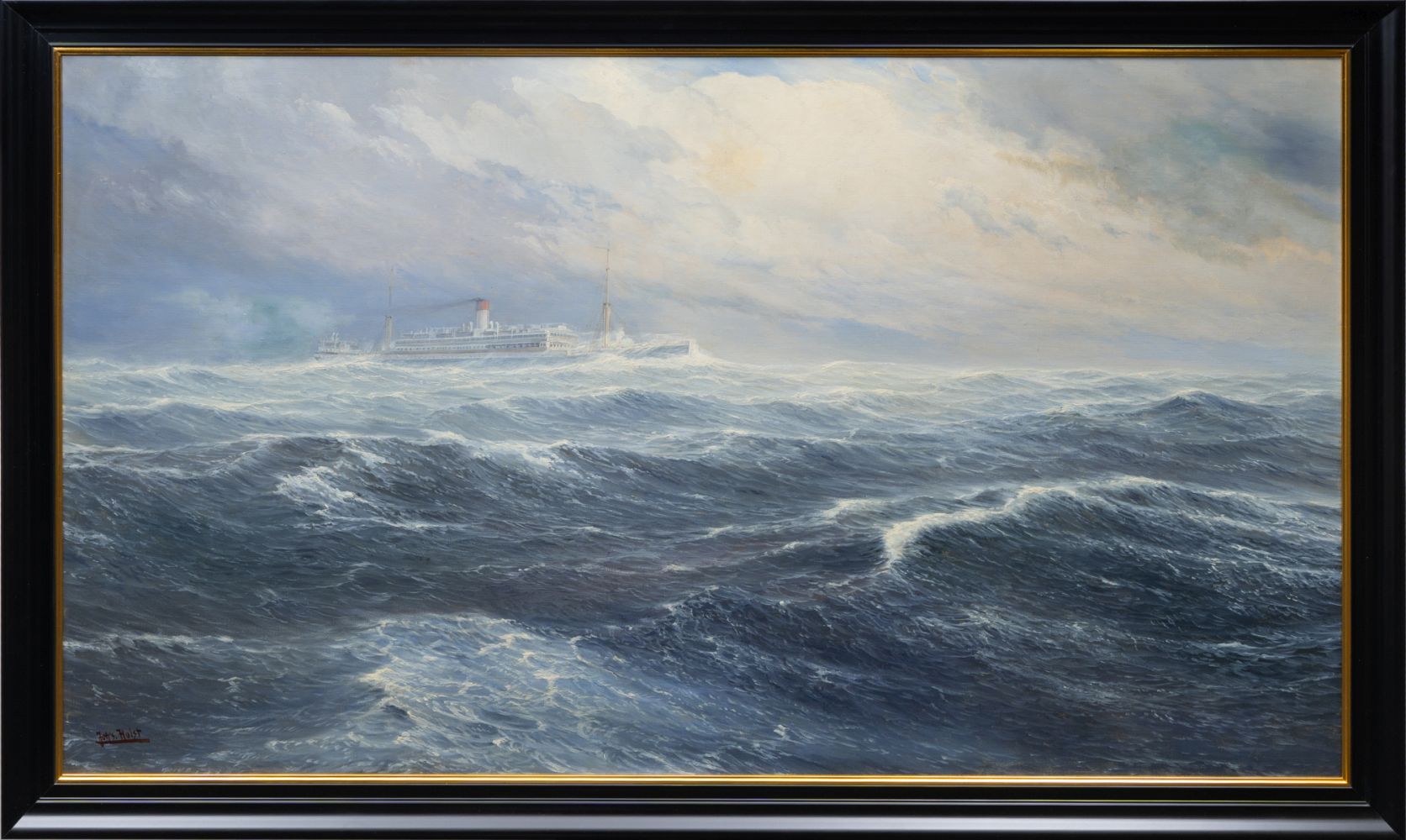 Ein Passagierschiff der Hamburg-Süd auf hoher See - Bild 2