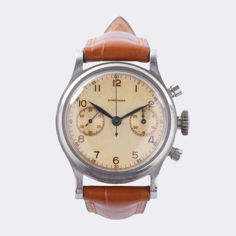 Äußerst seltene Herren-Armbanduhr 'Chronograph 13ZN'