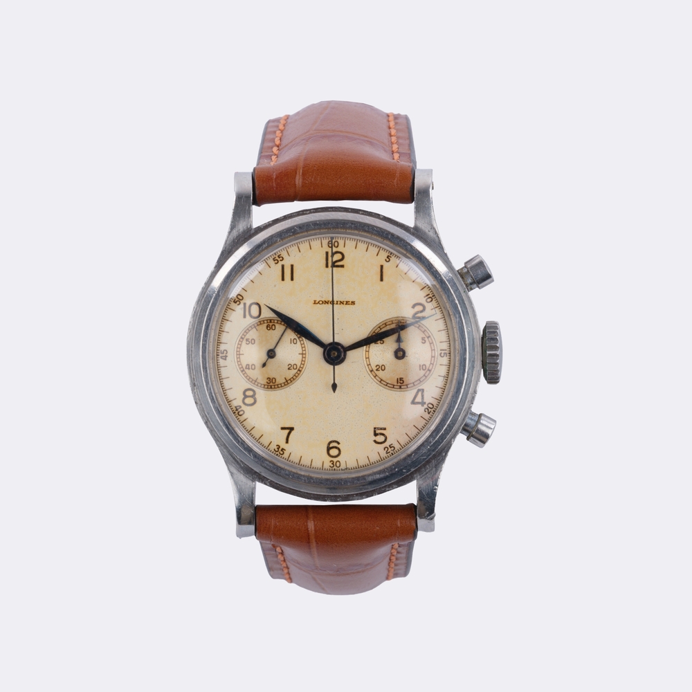 Äußerst seltene Herren-Armbanduhr 'Chronograph 13ZN'