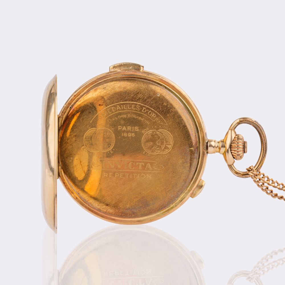 Savonette mit Chronograph und Viertelstunden Repetition - Bild 3