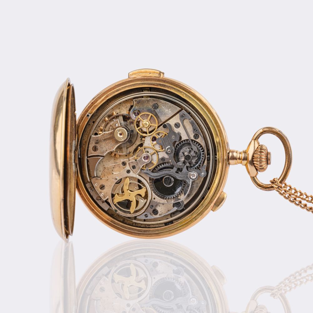 Savonette mit Chronograph und Viertelstunden Repetition - Bild 4