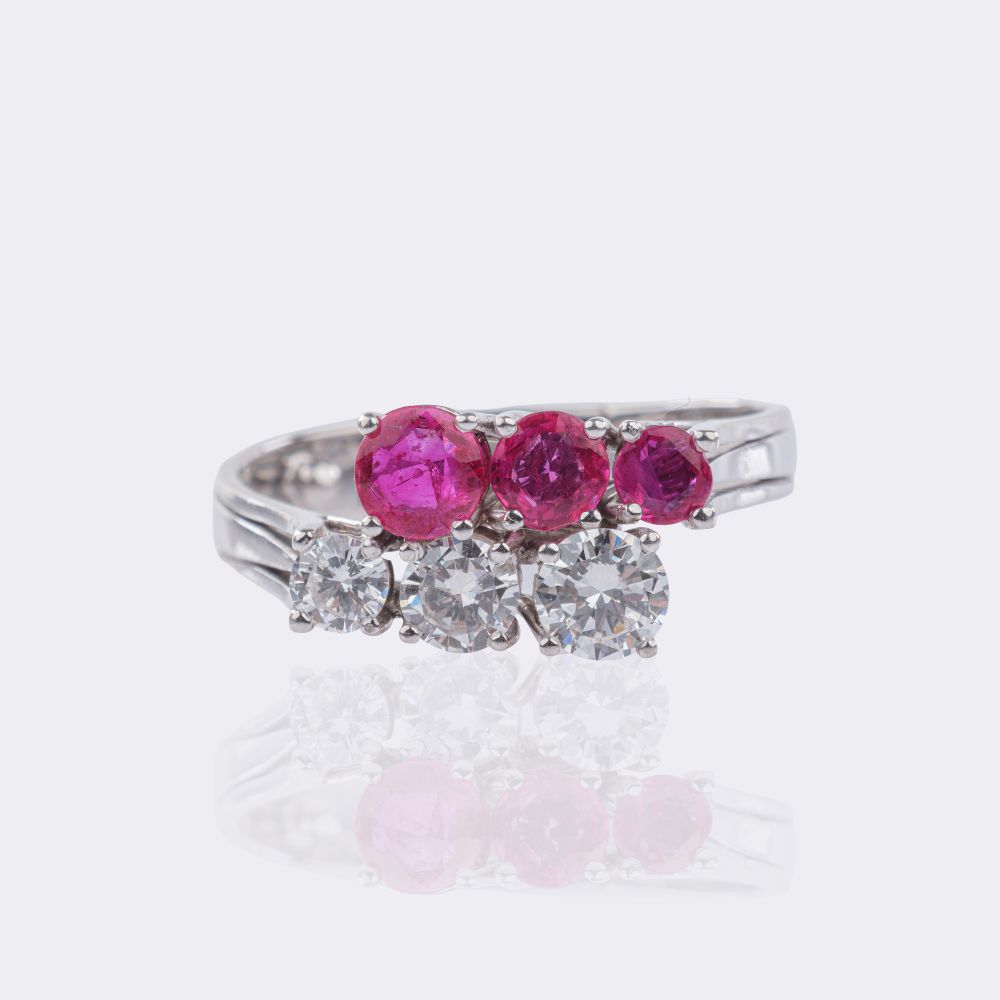 Rubin Brillant Ring