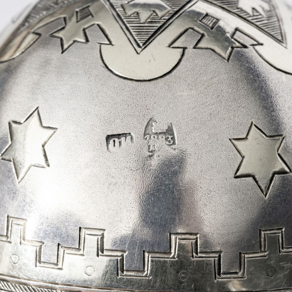 Russische Dose in Eiform - Bild 3