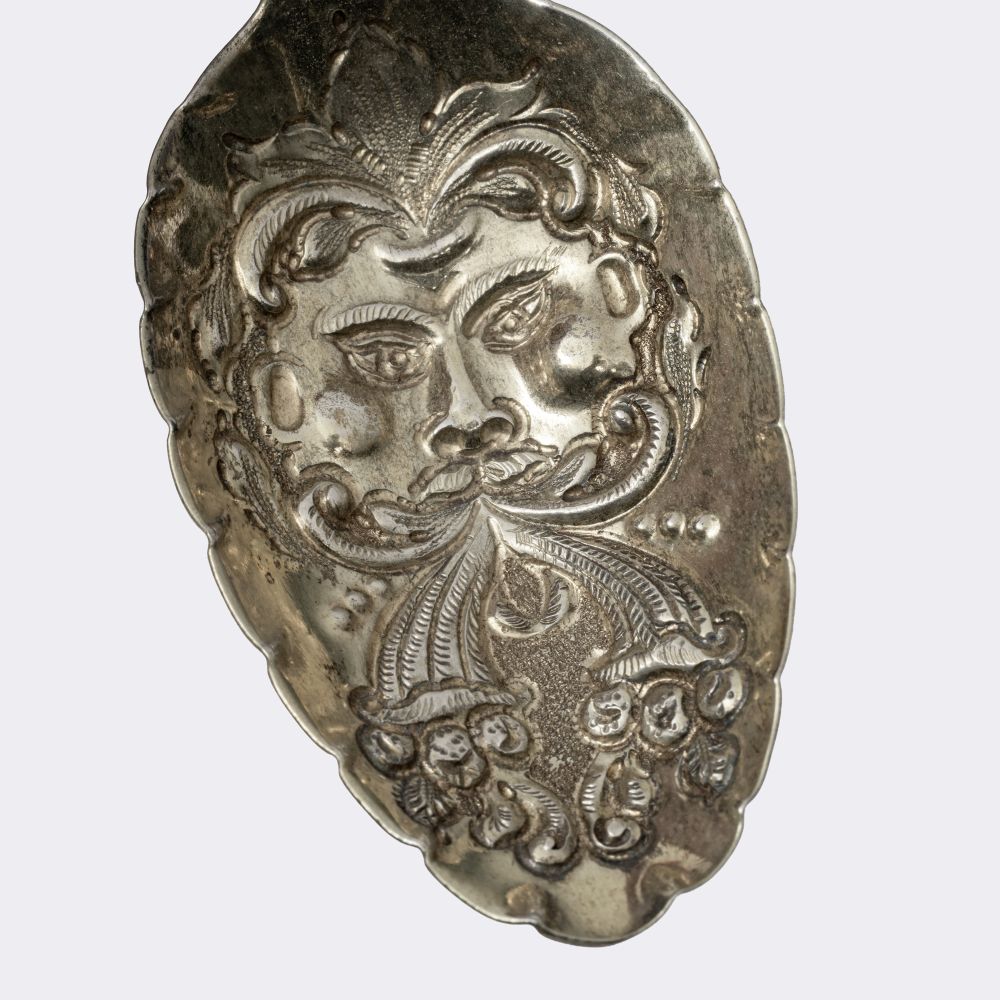 Satz von 3 George IV Früchtelöffel - Bild 3