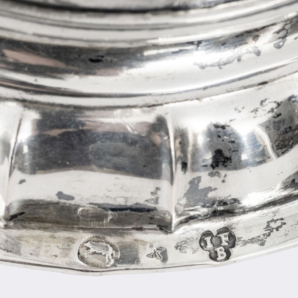 Seltener schlesischer Münzdeckelhumpen mit Dreibrüder-Talern - Bild 5