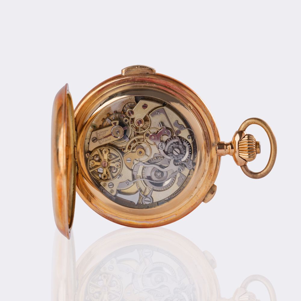 Feine Savonette mit Chronographen und Minutenrepetition - Bild 2