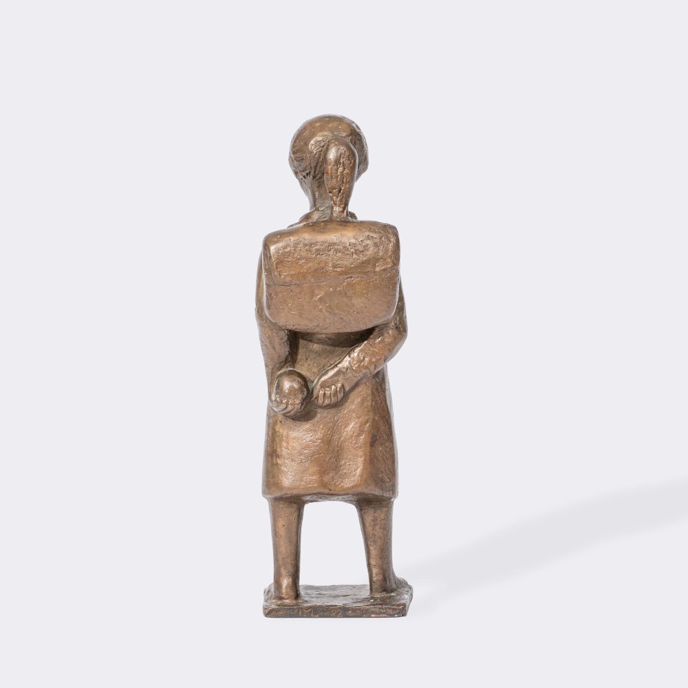 Schulmädchen mit Tornister - Bild 3