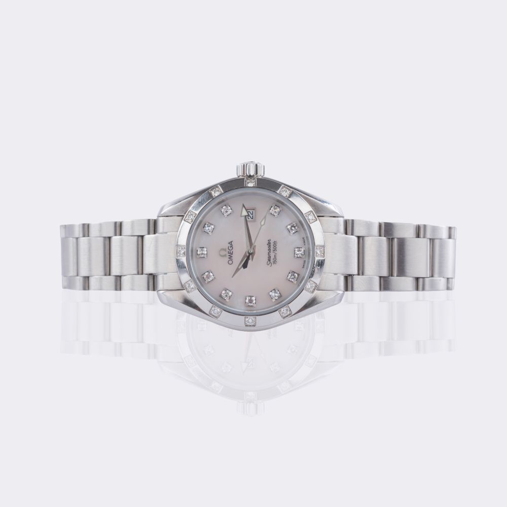 Damen-Armbanduhr 'Aqua Terra' mit Diamanten - Bild 5