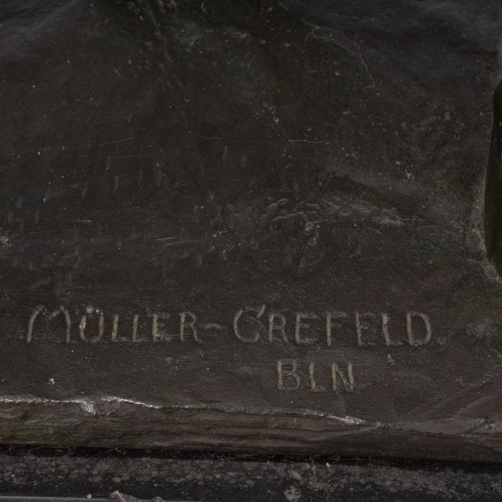 Imposante große Figur 'Bogenspanner' - Bild 5