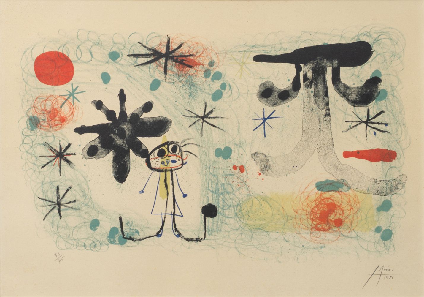 Personage dans un jardin IV