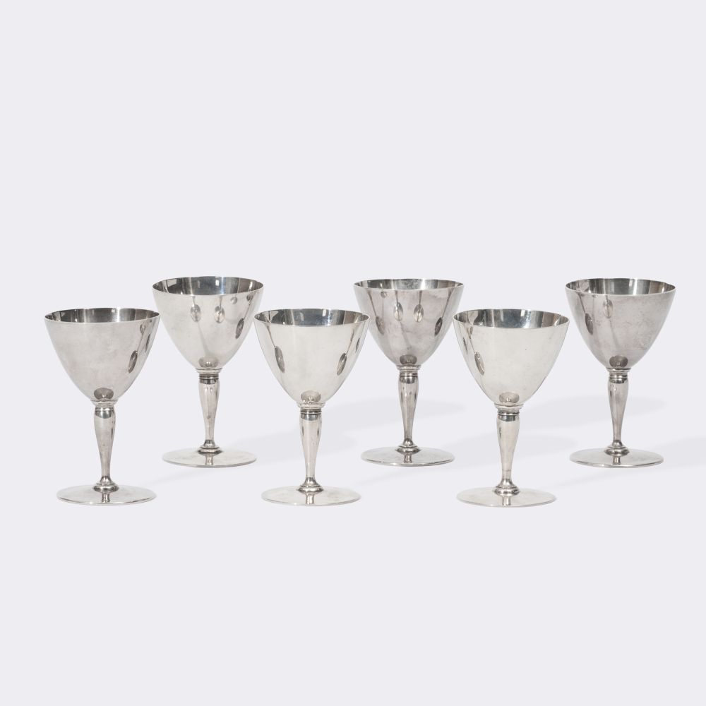 Satz von 12 Cocktailbechern