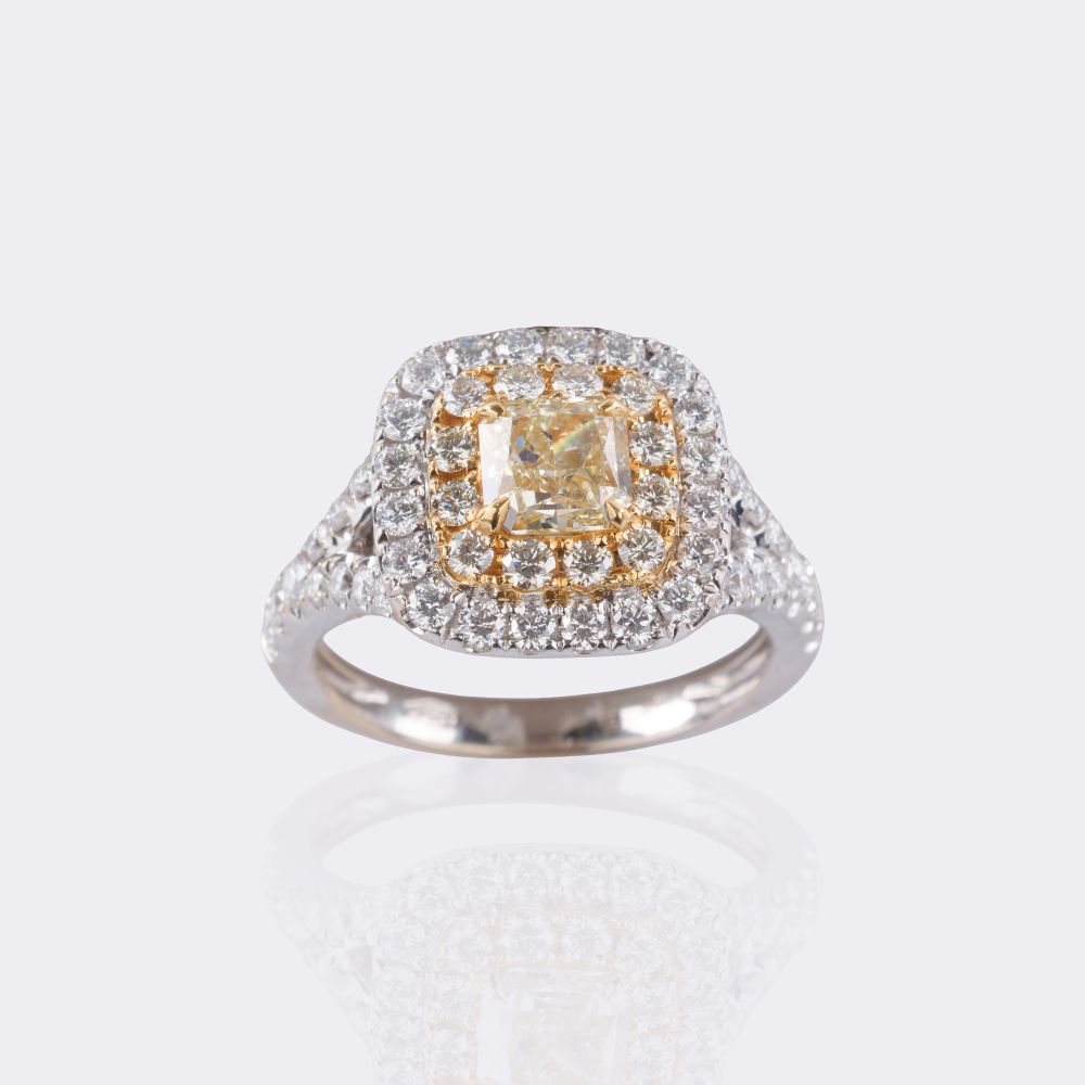 Fancy Diamant Ring - Bild 4
