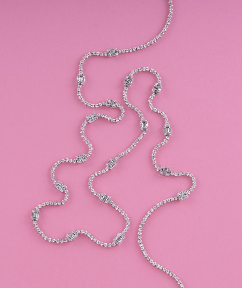 Feines Diamant Sautoir