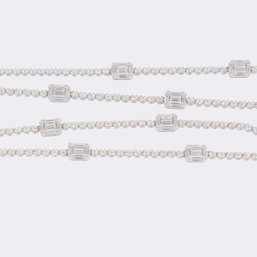 Feines Diamant Sautoir - Bild 4