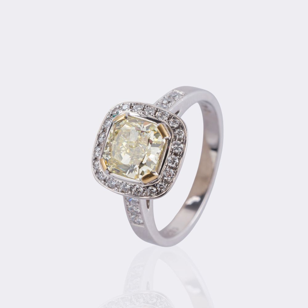 Fancy Diamant Ring - Bild 2