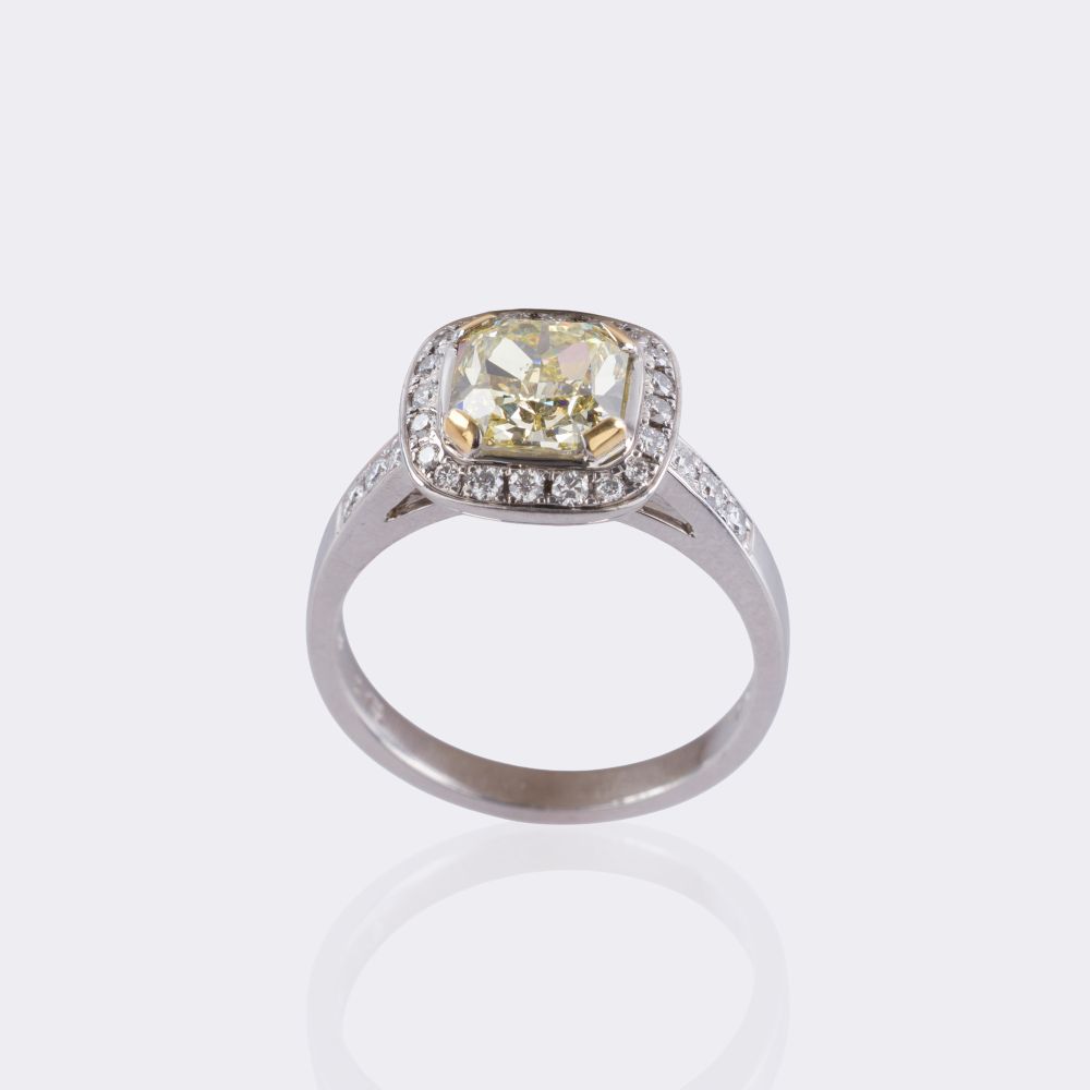 Fancy Diamant Ring - Bild 3