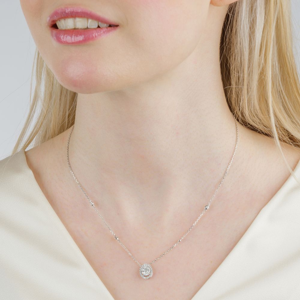 Diamant Anhänger am Kette - Bild 3