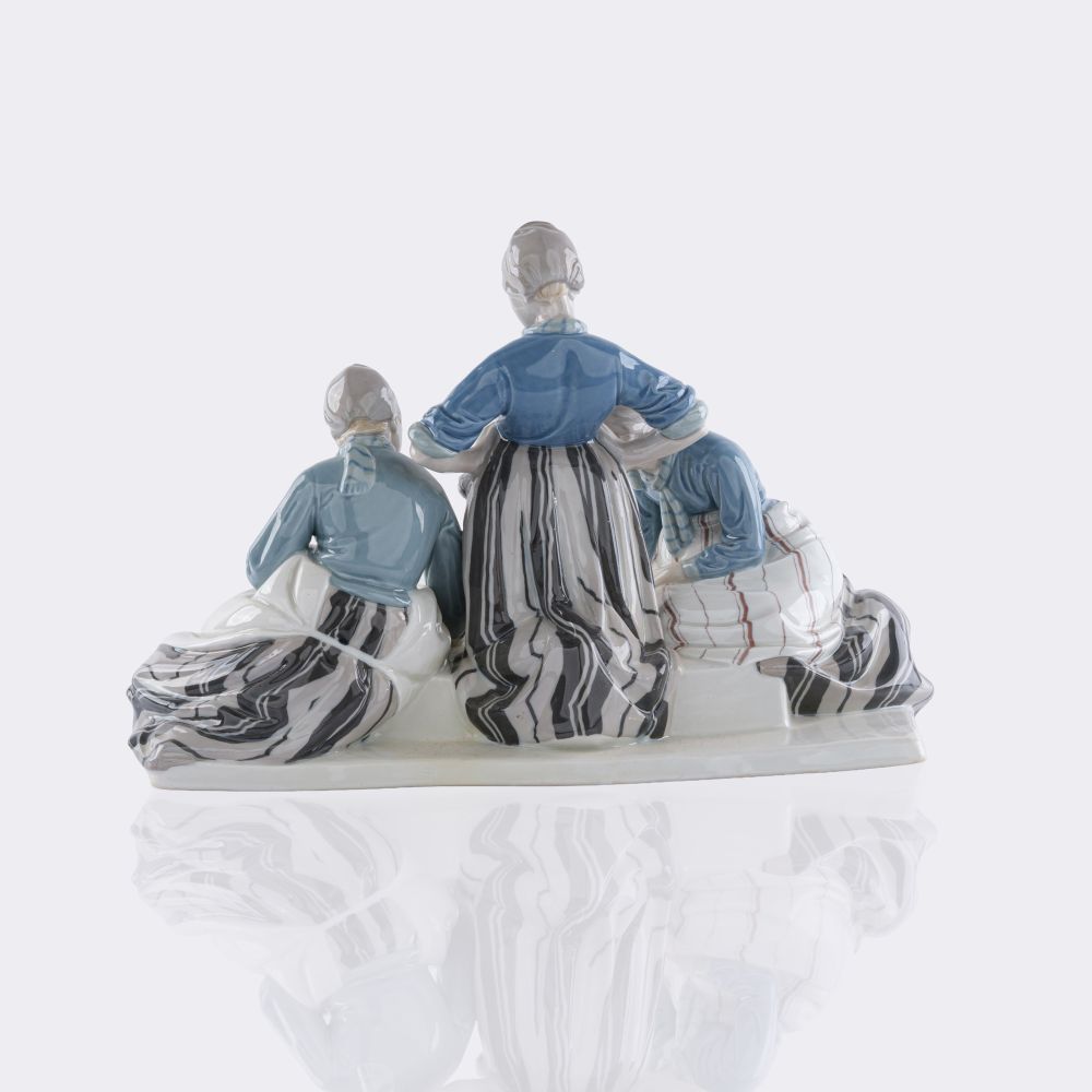 Drei spielende holländische Mädchen - Bild 3