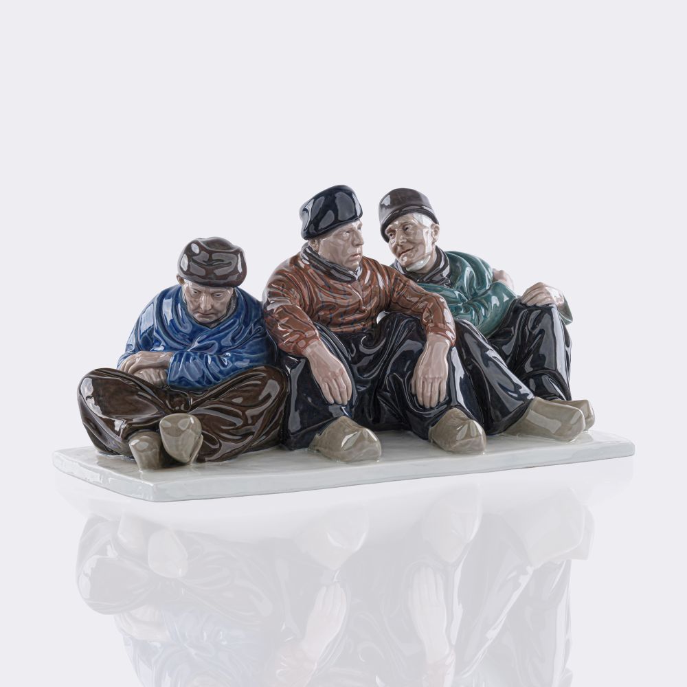 Große Gruppe 'Drei alte Volendamer Fischer' - Bild 3