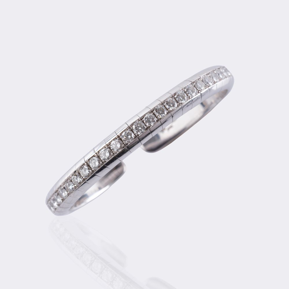Diamond Bangle Bracelet - image 3
