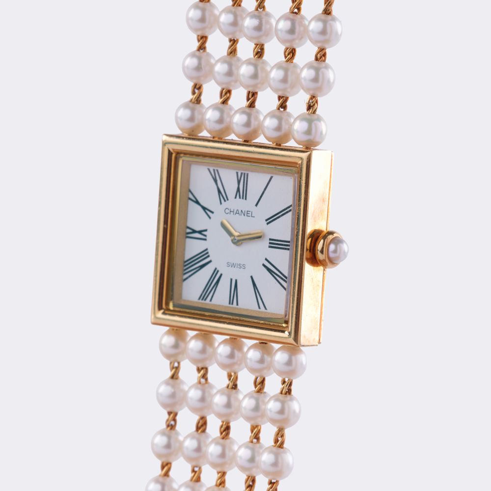 Damen-Armbanduhr mit Perlen 'Mademoiselle' - Bild 2