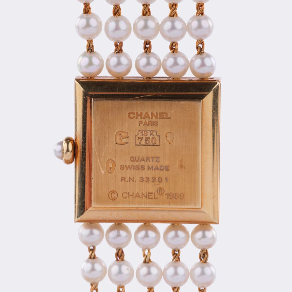 Damen-Armbanduhr mit Perlen 'Mademoiselle' - Bild 3