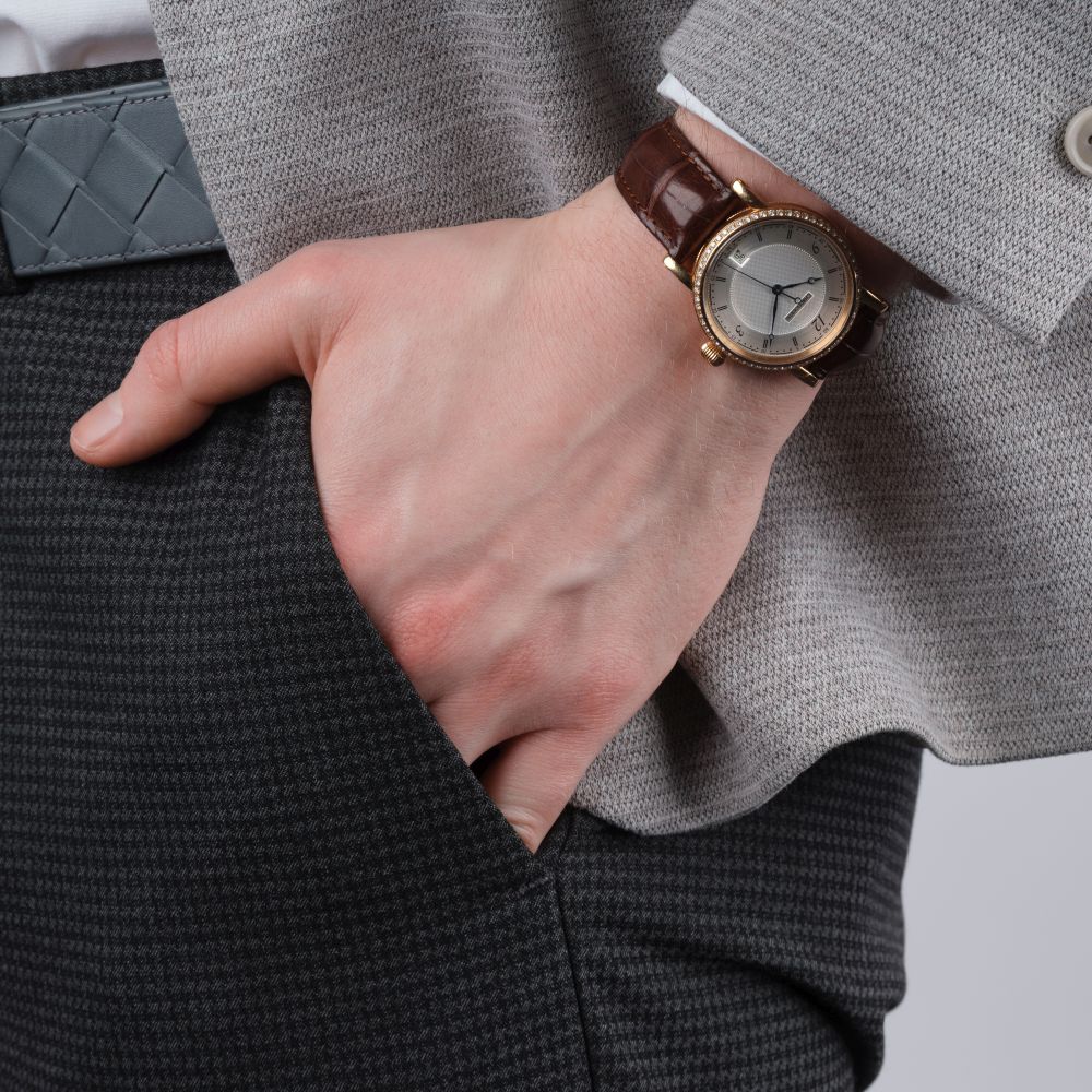 Herren-Armbanduhr 'Sirius' mit Diamanten - Bild 4