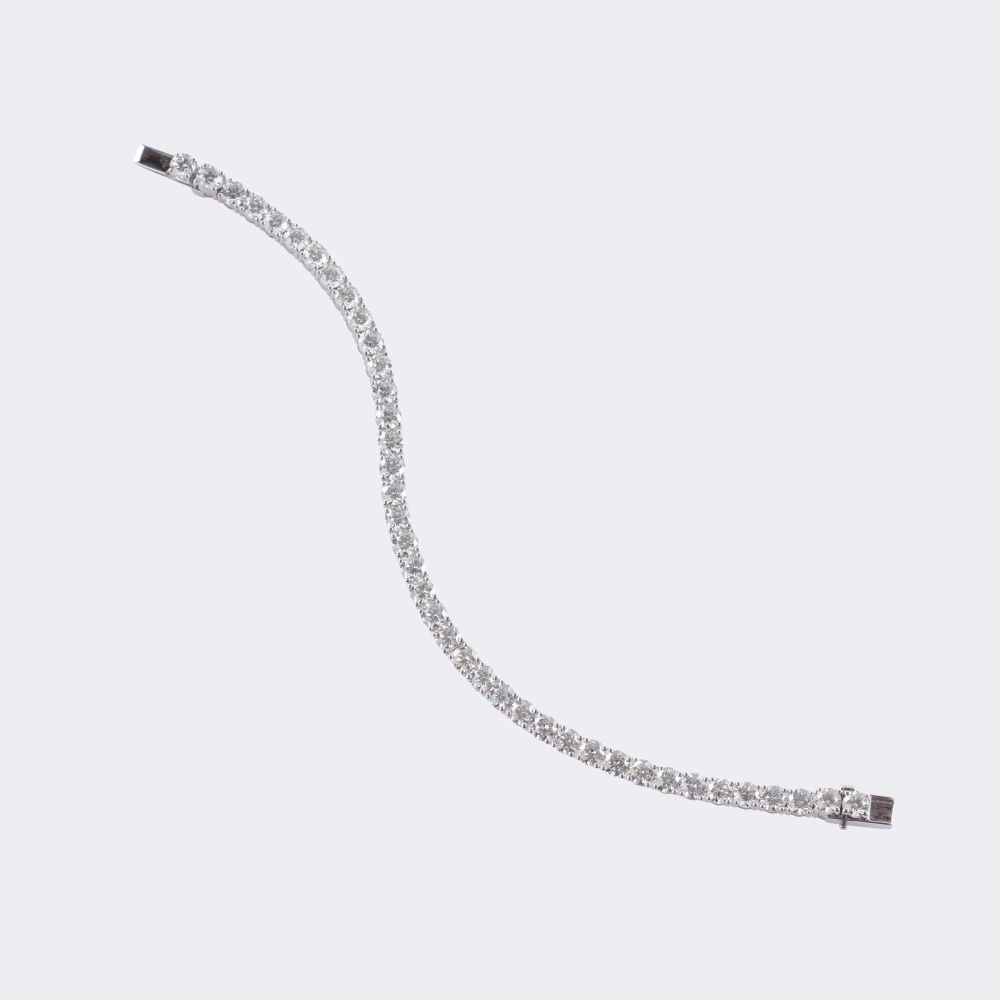 Hochkarätiges Tennisarmband - Bild 2