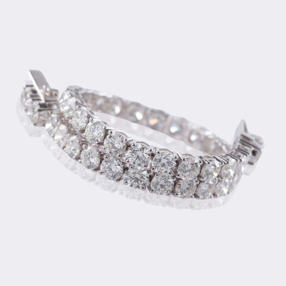 Hochkarätiges Tennisarmband - Bild 4