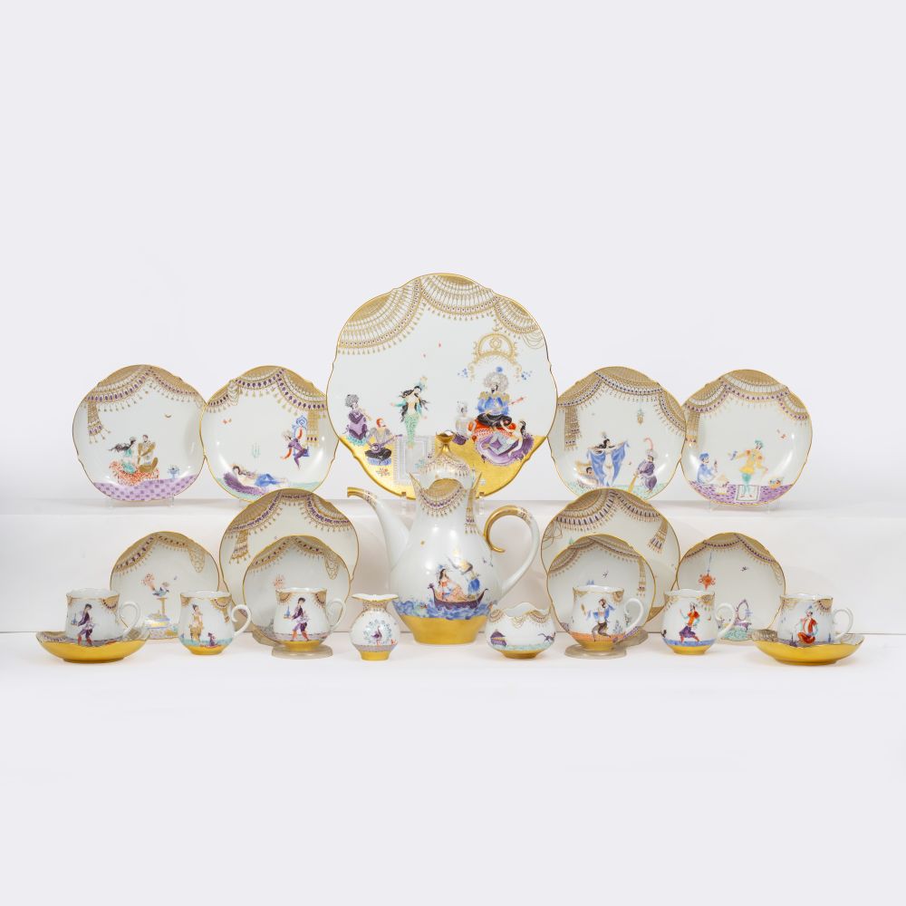A Coffee Service 'A Thousand and One Nights'