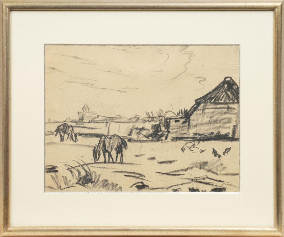 Weite Landschaft mit Pferden - Bild 2