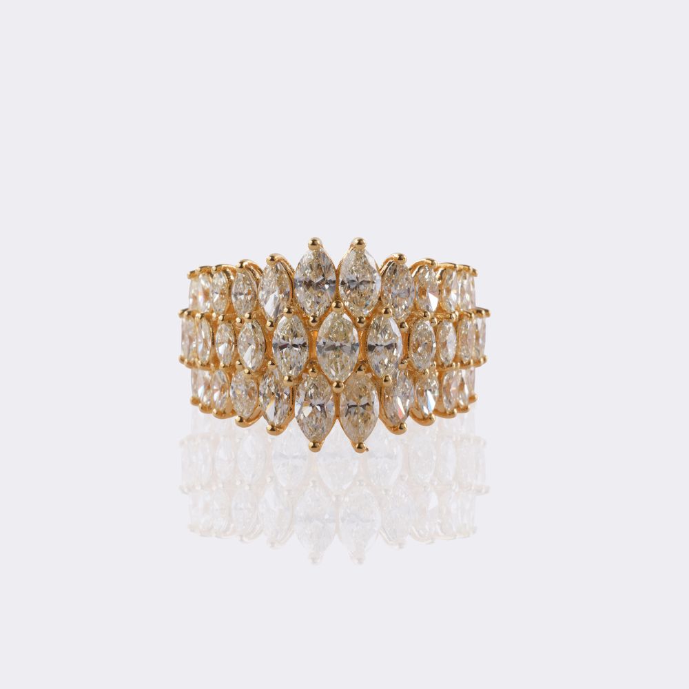 Fancy Diamant Bandring - Bild 2