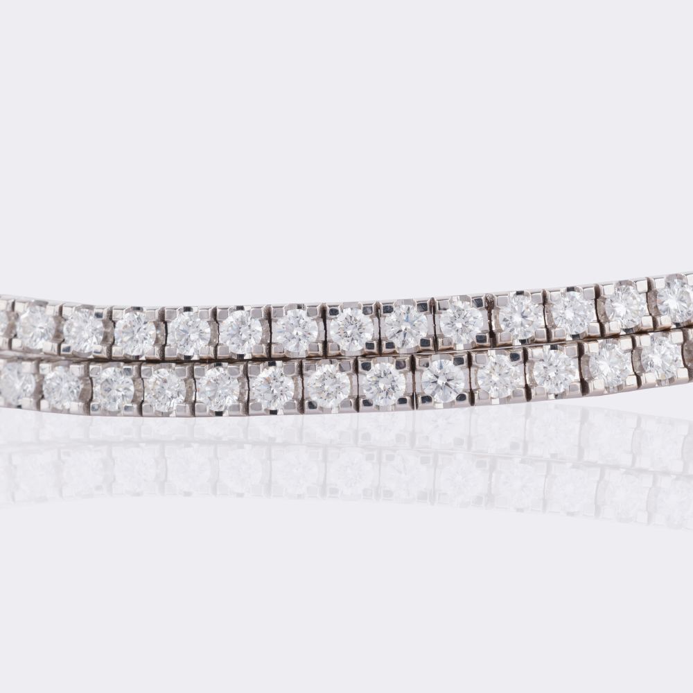 High-carat Riviére Diamond Necklace - image 2