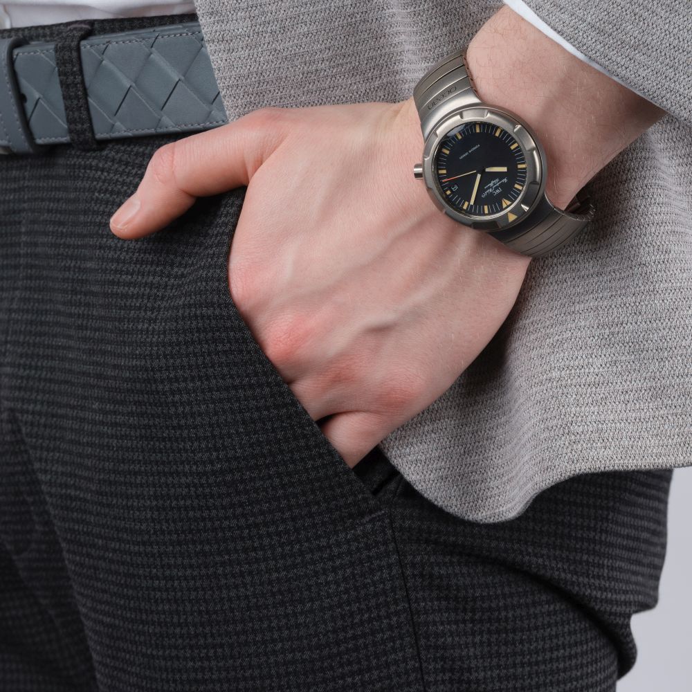 Seltene Herren-Armbanduhr IWC Porsche Design - Bild 6