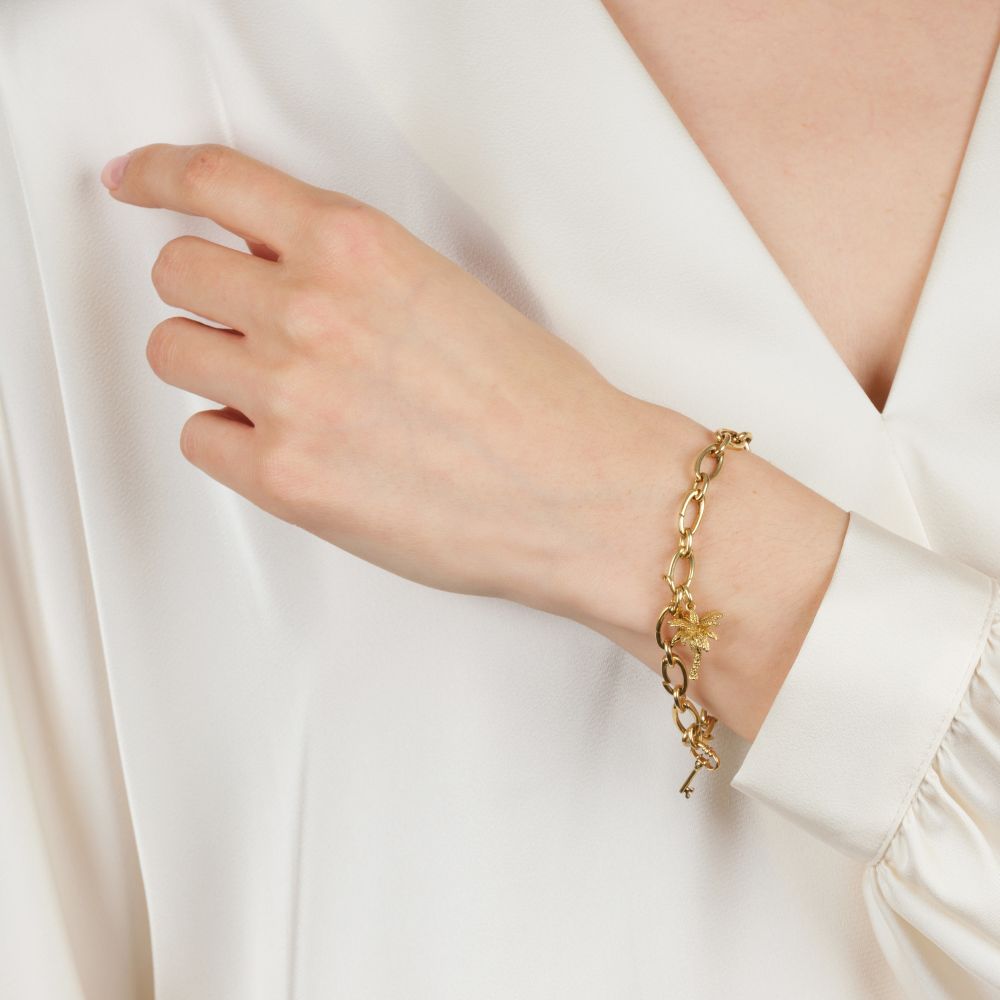 Charm Bracelet 'Big Apple' mit Brillant-Besatz - Bild 5