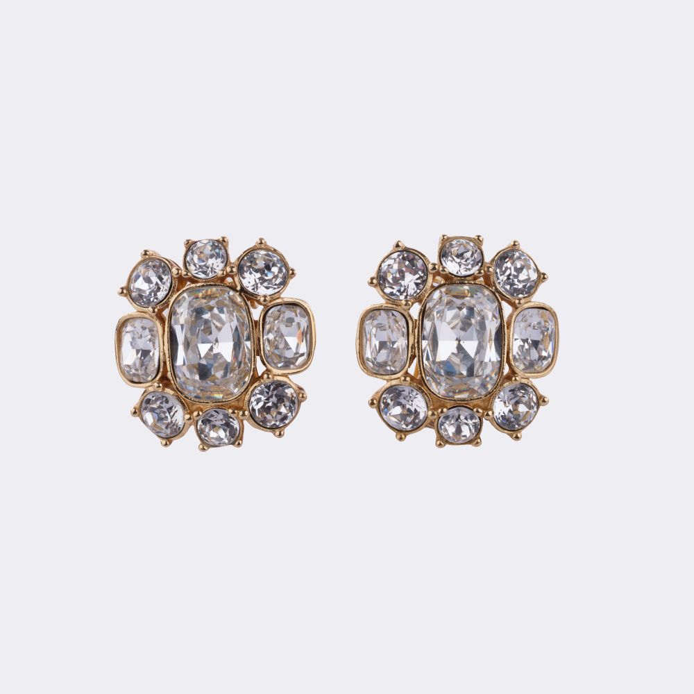 Paar prachtvoller Ohrclips