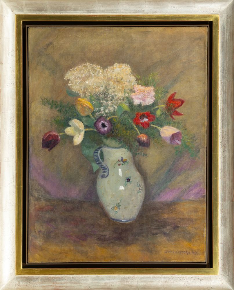 Strauß mit Tulpen, Anemonen, Nelken und Schneebällen - Bild 2