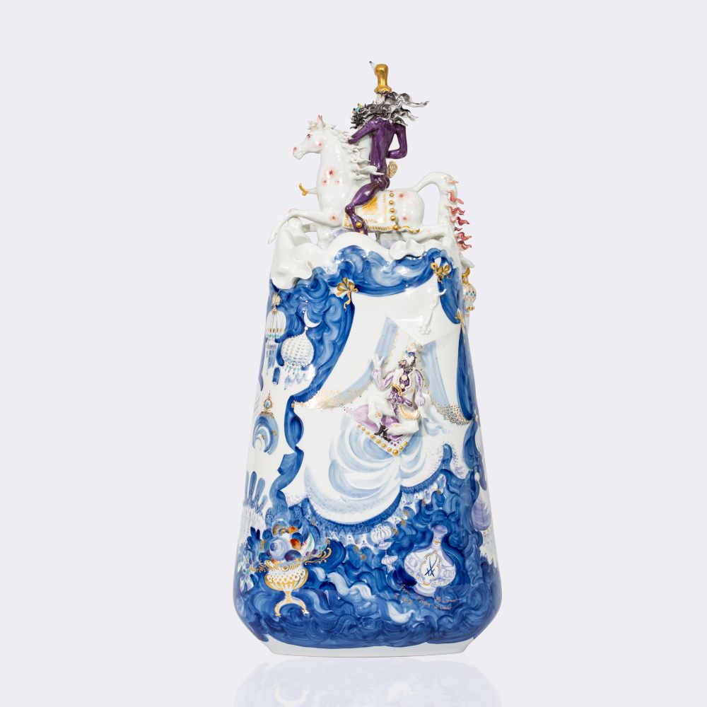 Außergewöhnliche große Vase 'Tausendundeine Nacht' - Bild 2