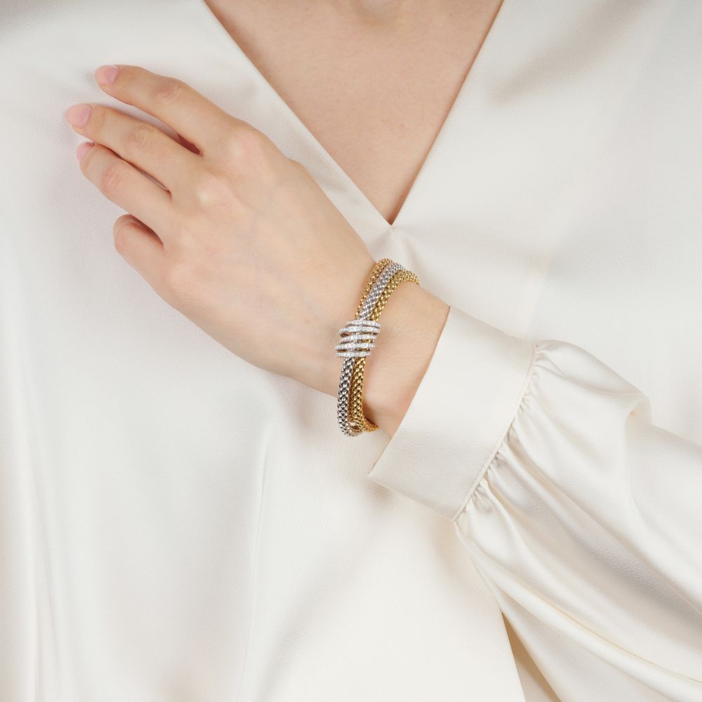 Tricolour Flexi-Armband 'Mia luce' - Bild 4